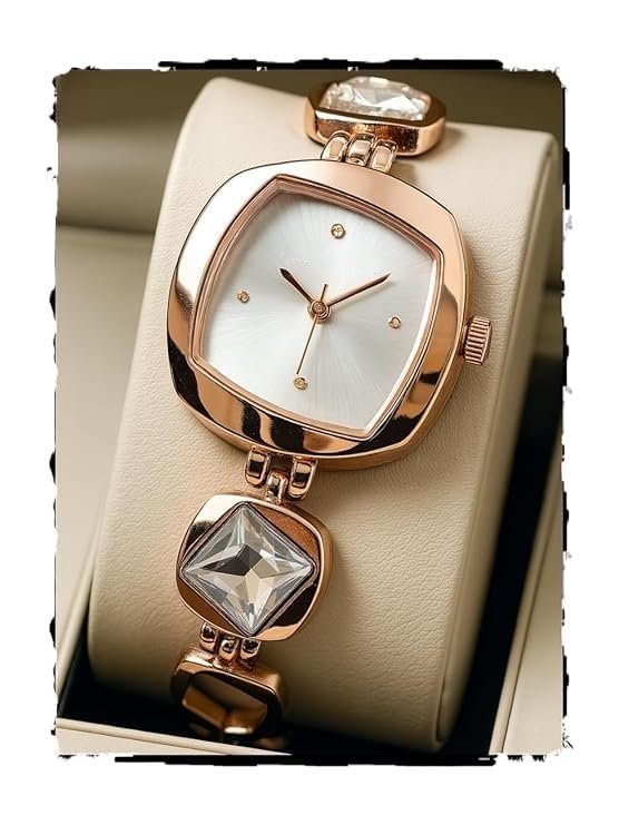 Styledose Luxury Square Dial Watch for Ladies - 30% Off & Best Deals Bracelet Watch Ladies watchs photos