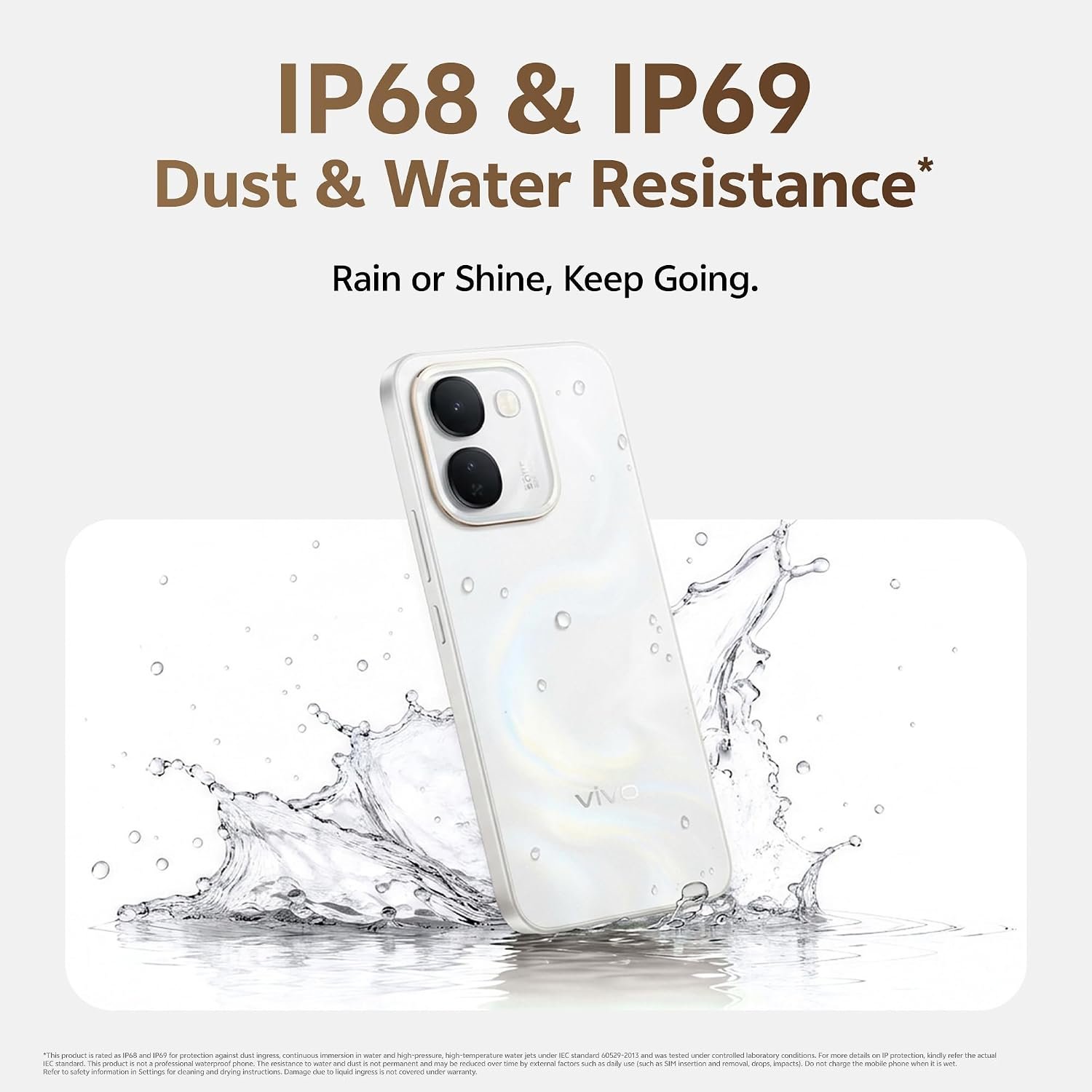 Vivo fe 2 5g water proof