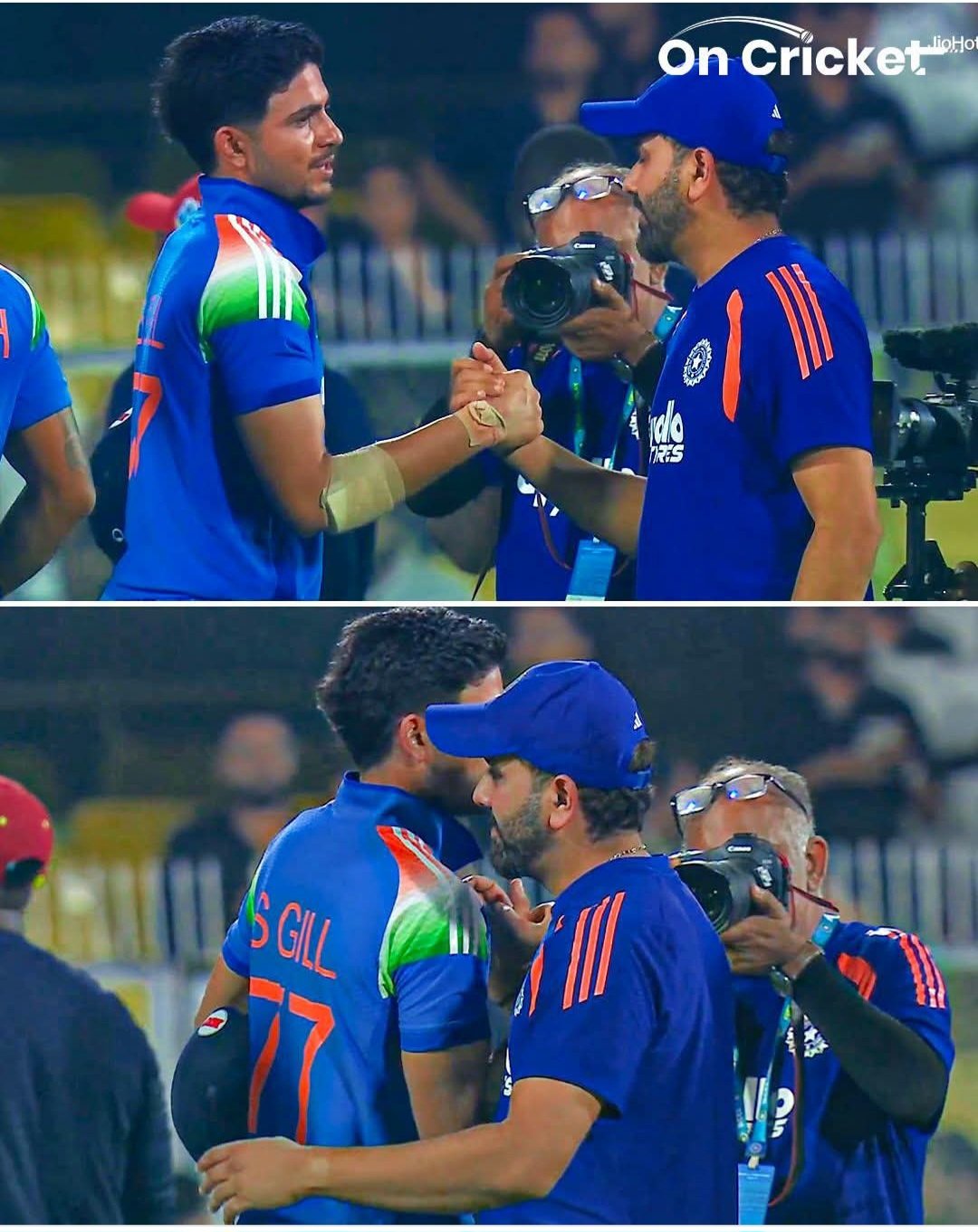 Shubman Gill double century: Amazing Record 223 Run in ODI Shubman Gill and Rohit Sharma celebration match